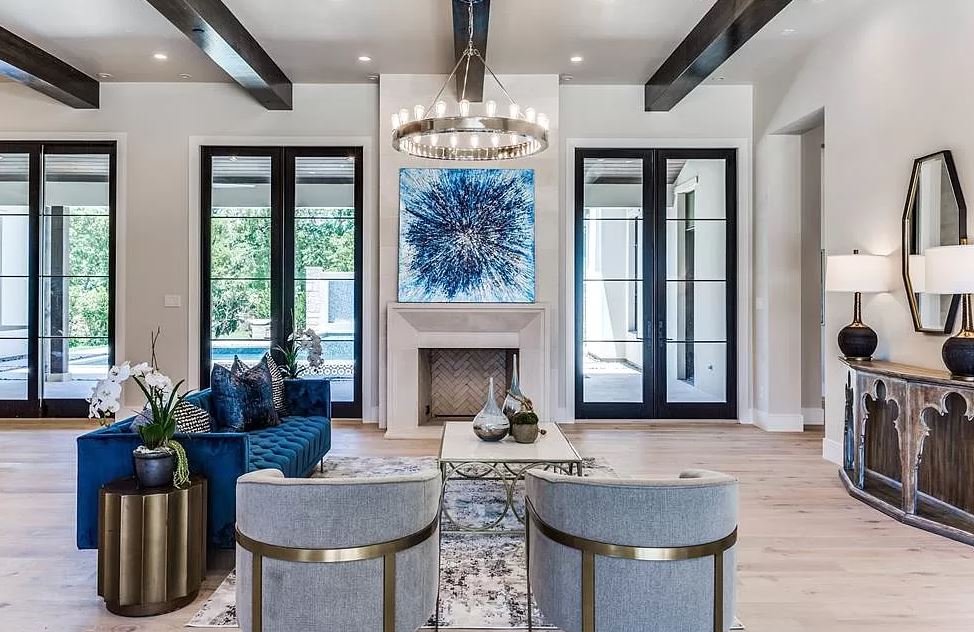 Home Staging Living Room Dallas Fort Worth