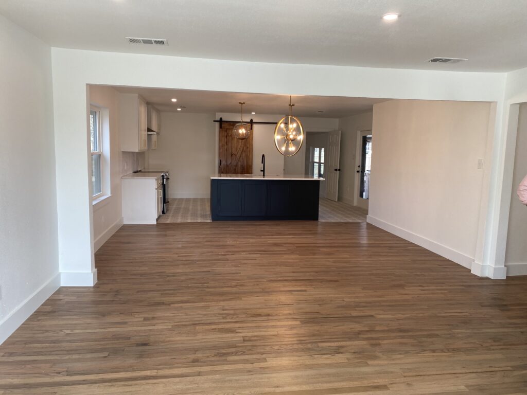 Vacant home before home staging