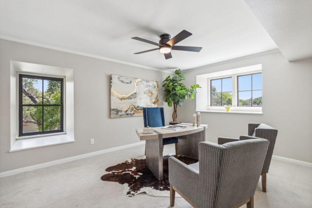Home Office staged by Charter furniture solutions