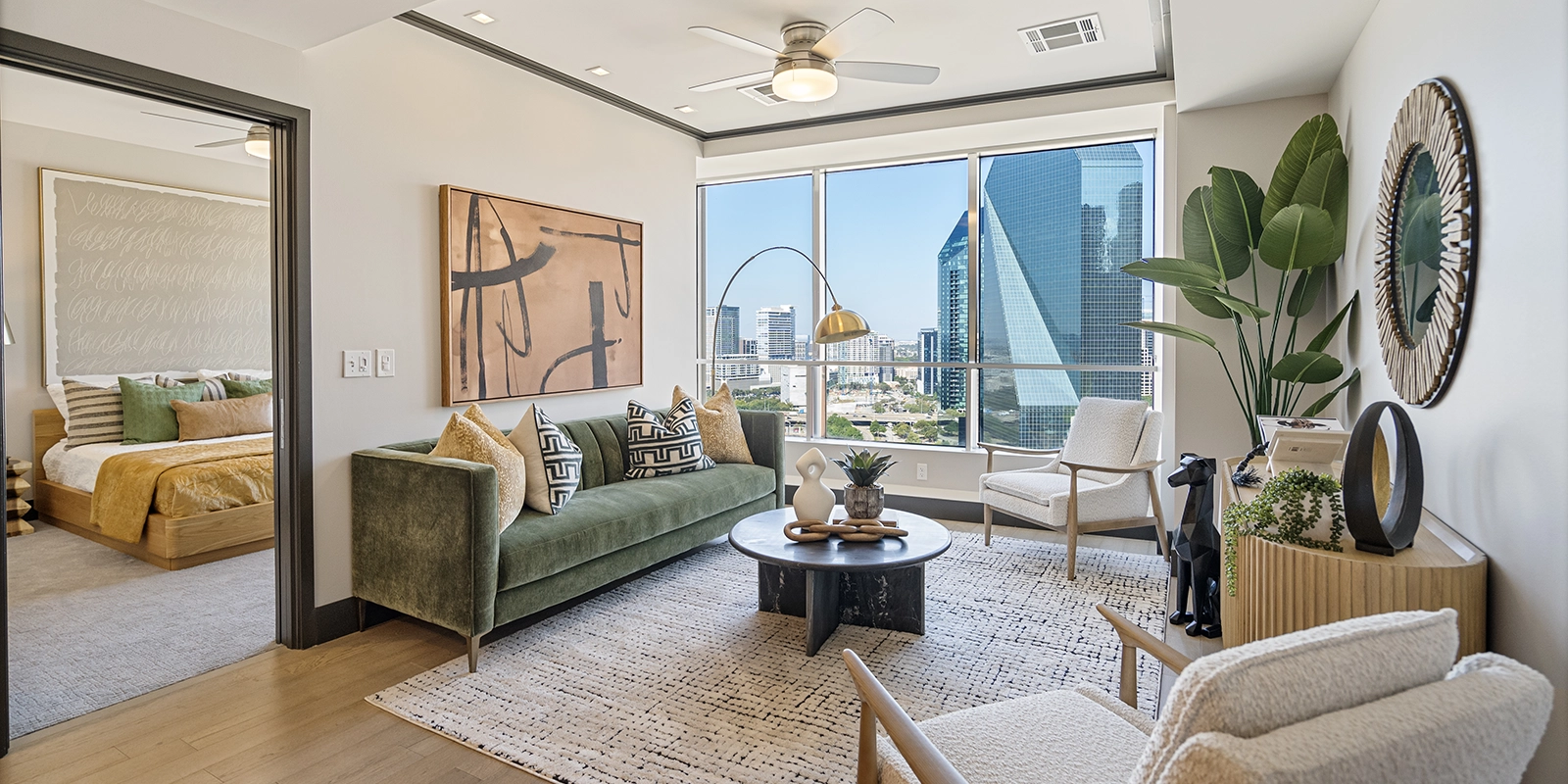 Home Staging of Dallas Condo