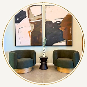 Dining room table and chairs